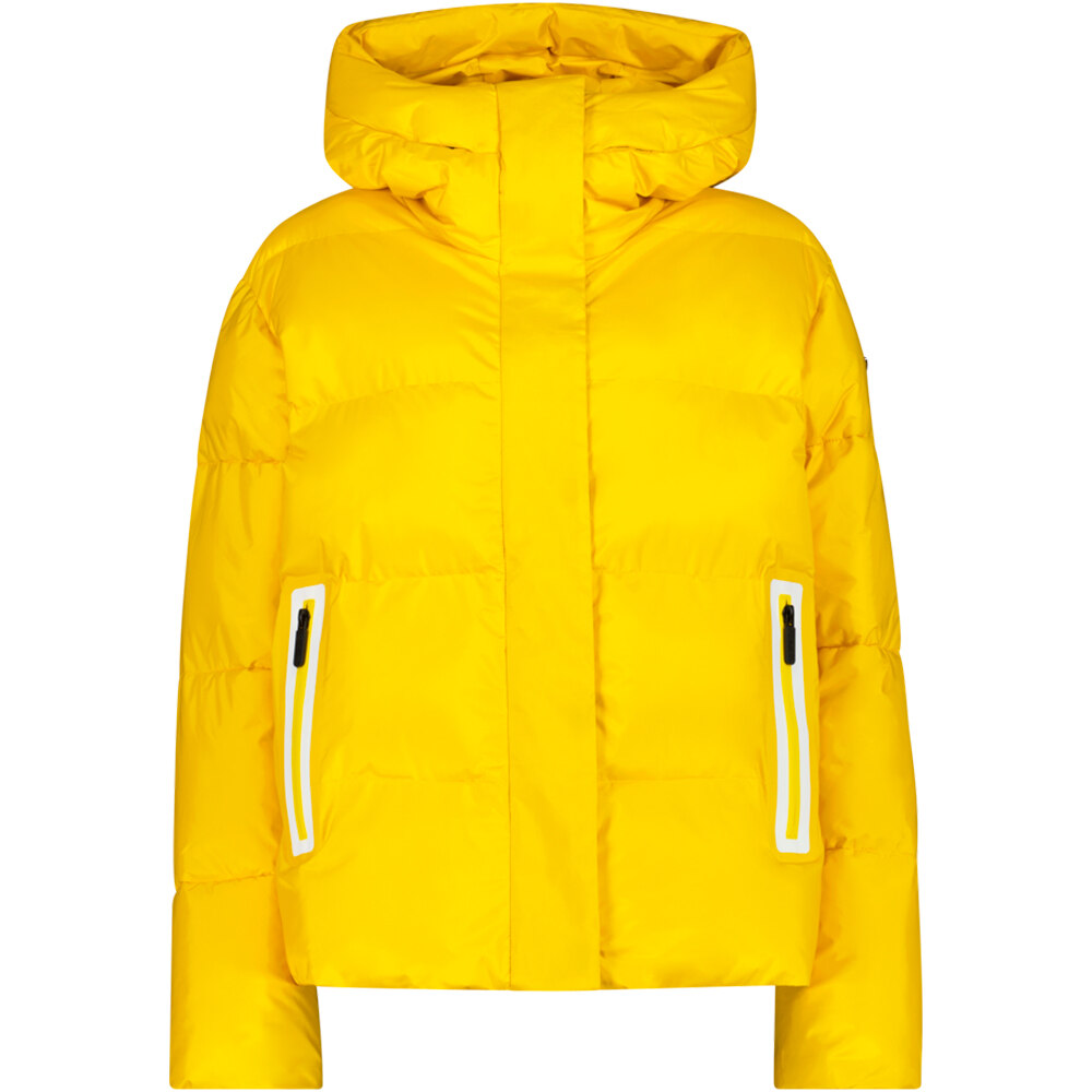 Cmp chaqueta esquí mujer WOMAN JACKET FIX HOOD AMARILLO vista frontal