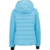 Cmp chaqueta esquí mujer WOMAN JACKET FIX HOOD AZ  vista trasera