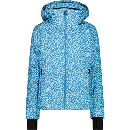 CMP WOMAN JACKET FIX HOOD azul