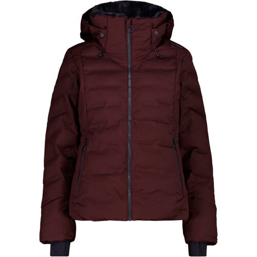 Cmp chaqueta esquí mujer WOMAN JACKET FIX HOOD BLACK BERRY 