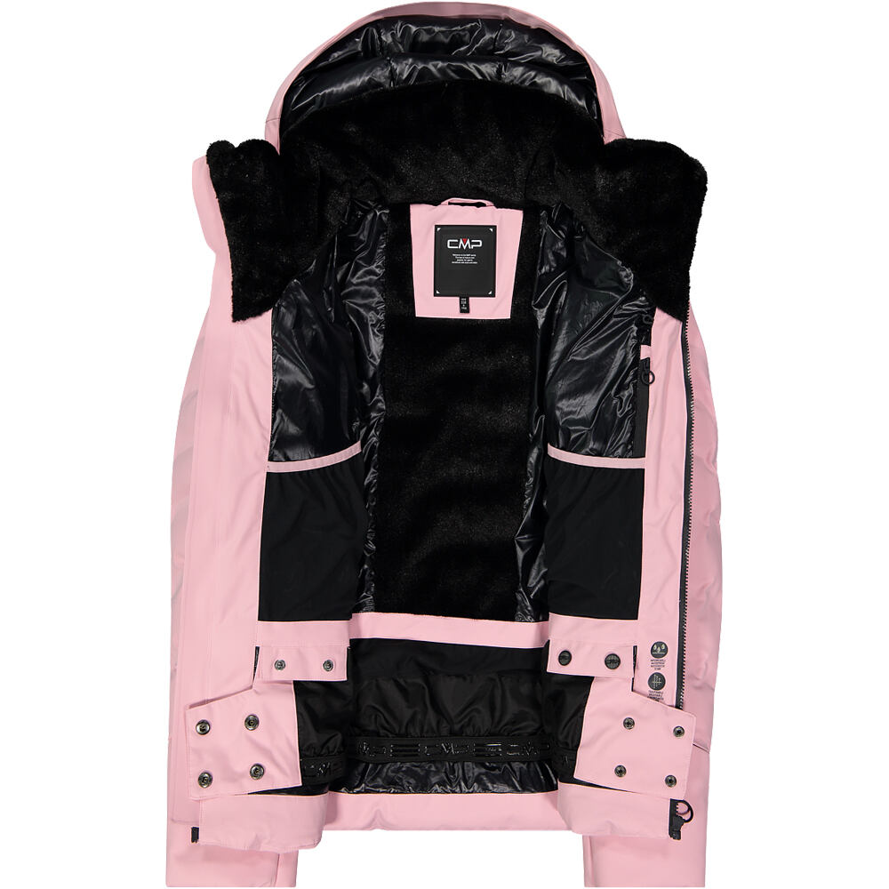 Cmp chaqueta esquí mujer WOMAN JACKET FIX HOOD COR ROSA 03