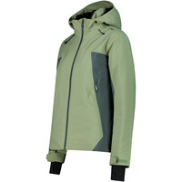 Cmp chaqueta esquí mujer WOMAN JACKET FIX HOOD GREEN TEA VERDE vista detalle