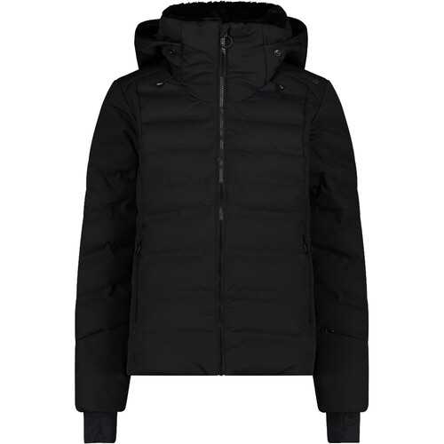 CMP WOMAN JACKET FIX HOOD negro