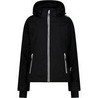 Cmp chaqueta esquí mujer WOMAN JACKET FIX HOOD NEGRO vista frontal