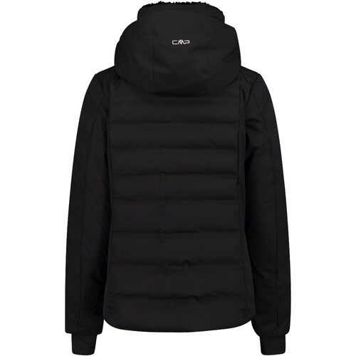CMP WOMAN JACKET FIX HOOD negro