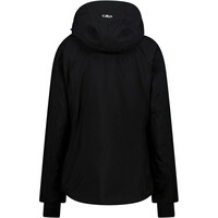 Cmp chaqueta esquí mujer WOMAN JACKET FIX HOOD NEGRO vista trasera