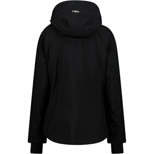CMP WOMAN JACKET FIX HOOD negro
