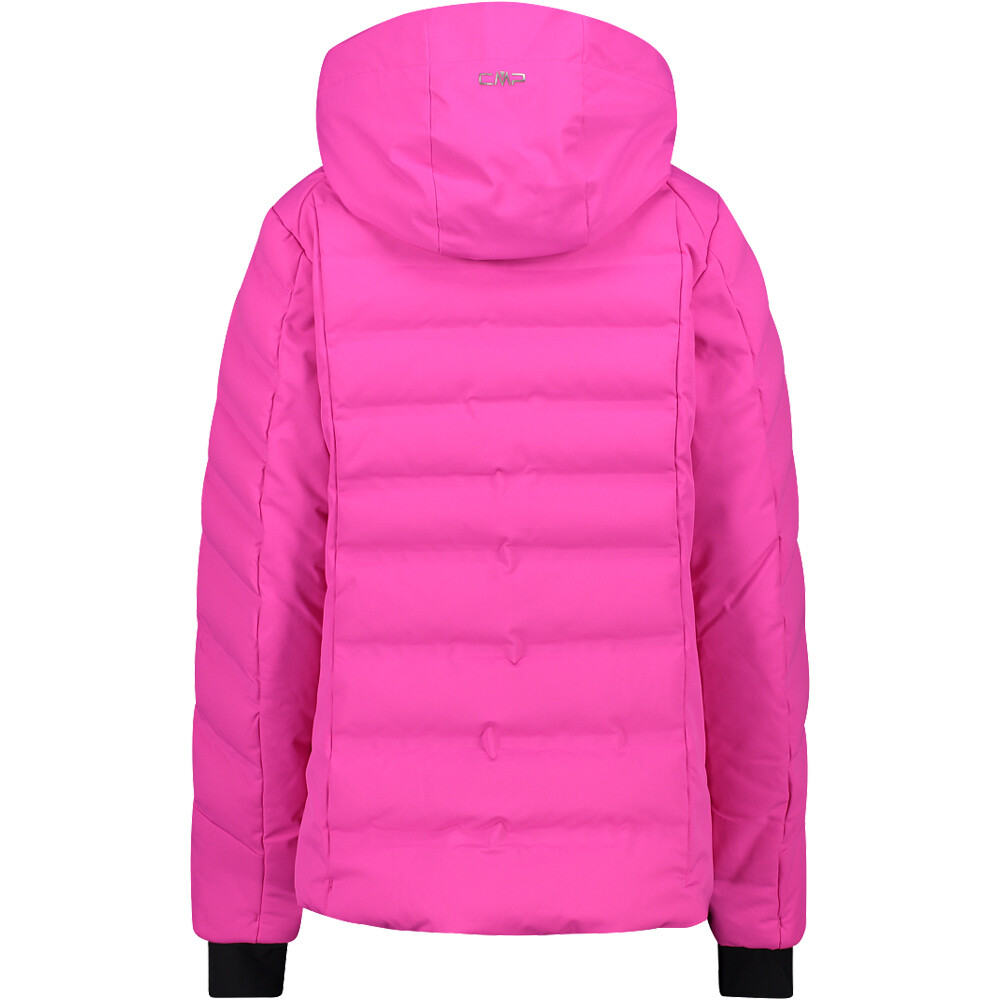 Cmp chaqueta esquí mujer WOMAN JACKET FIX HOOD ROSA vista trasera