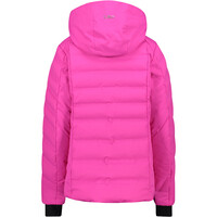 Cmp chaqueta esquí mujer WOMAN JACKET FIX HOOD ROSA vista trasera