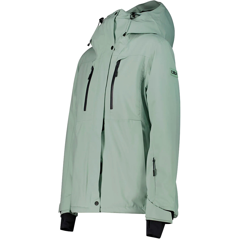 Cmp chaqueta esquí mujer WOMAN JACKET FIX HOOD VE  vista detalle