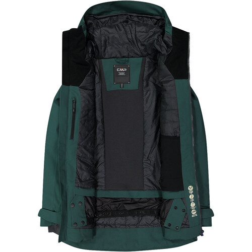 CMP WOMAN JACKET FIX HOOD verde