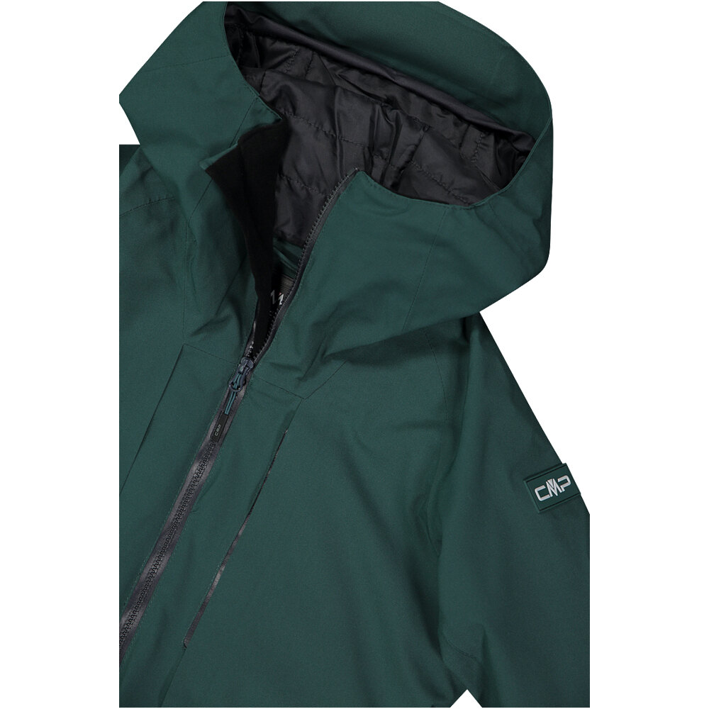 Cmp chaqueta esquí mujer WOMAN JACKET FIX HOOD VERDE 04