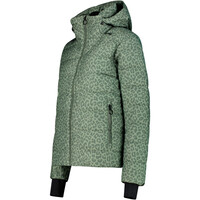 Cmp chaqueta esquí mujer WOMAN JACKET FIX HOOD VERDE vista detalle