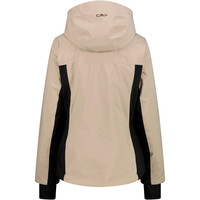 Cmp chaqueta esquí mujer WOMAN JACKET FIX HOOD  vista trasera