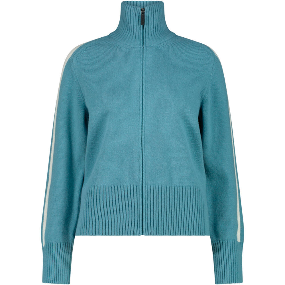Cmp chaqueta esquí mujer WOMAN JACKET KNITTED MARRON vista frontal