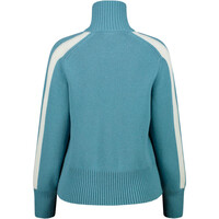 Cmp chaqueta esquí mujer WOMAN JACKET KNITTED MARRON vista trasera