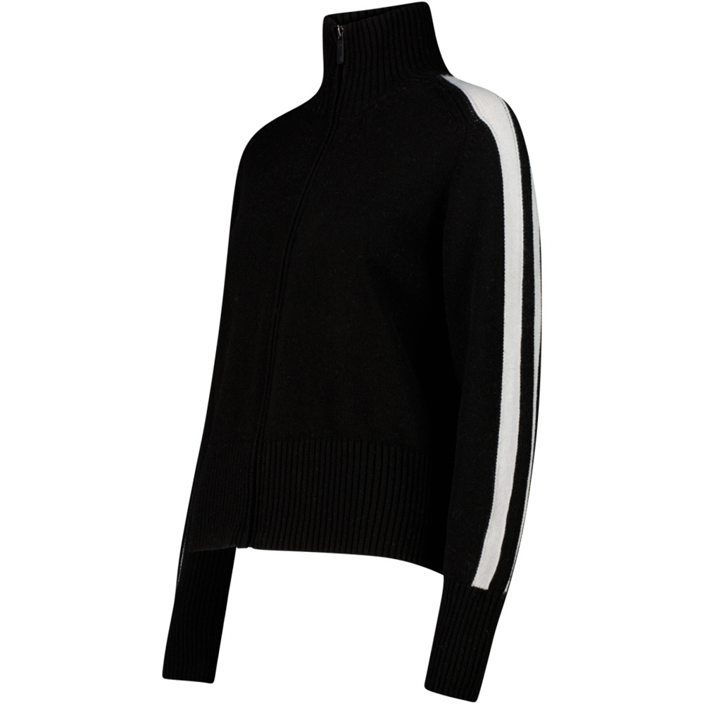 Cmp chaqueta esquí mujer WOMAN JACKET KNITTED NEGRO vista detalle