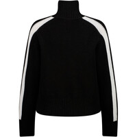 Cmp chaqueta esquí mujer WOMAN JACKET KNITTED NEGRO vista trasera
