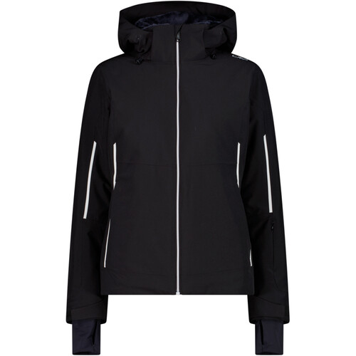 CMP WOMAN JACKET ZIP HOOD ANTRACITE