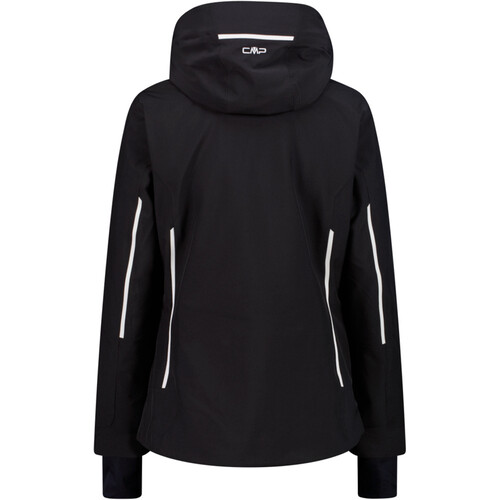 CMP WOMAN JACKET ZIP HOOD ANTRACITE