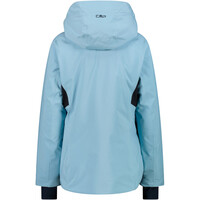 Cmp chaqueta esquí mujer WOMAN JACKET ZIP HOOD AZUL vista trasera