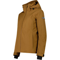 Cmp chaqueta esquí mujer WOMAN JACKET ZIP HOOD NARANJA vista detalle