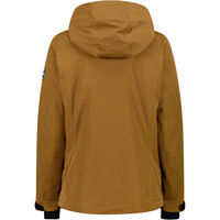 Cmp chaqueta esquí mujer WOMAN JACKET ZIP HOOD NARANJA vista trasera