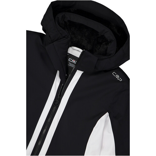 CMP WOMAN JACKET ZIP HOOD negro