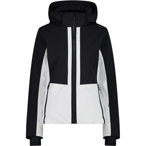 CMP WOMAN JACKET ZIP HOOD negro
