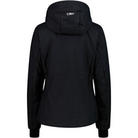 Cmp chaqueta esquí mujer WOMAN JACKET ZIP HOOD NEGRO vista trasera