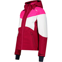 Cmp chaqueta esquí mujer WOMAN JACKET ZIP HOOD RASPBERRY  vista detalle