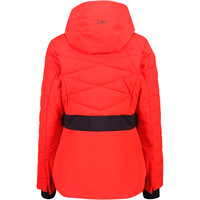 Cmp chaqueta esquí mujer WOMAN JACKET ZIP HOOD ROJO vista trasera