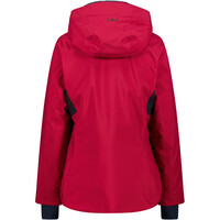 Cmp chaqueta esquí mujer WOMAN JACKET ZIP HOOD ROSA vista trasera