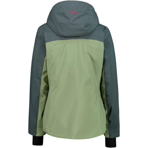 CMP WOMAN JACKET ZIP HOOD verde