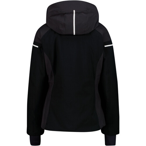 CMP WOMAN JACKET ZIP HOOD negro