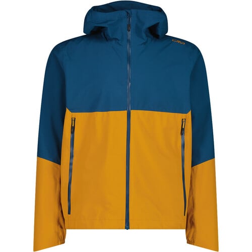 CMP MAN JACKET FIX HOOD azul