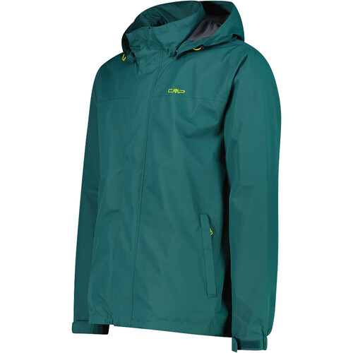 CMP MAN JACKET SNAPS HOOD verde