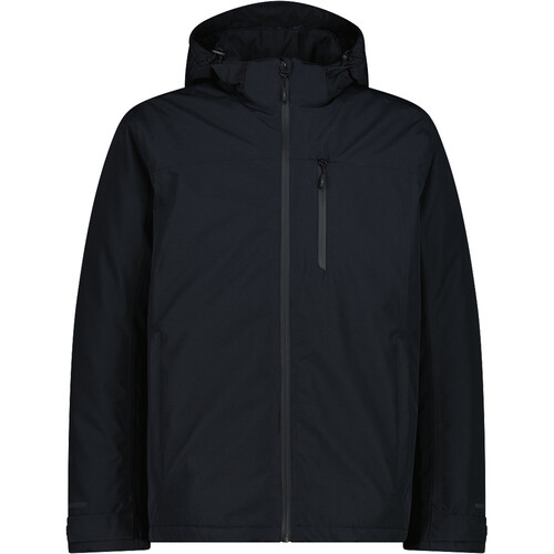 CMP MAN JACKET ZIP HOOD negro