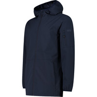 Cmp chaqueta impermeable hombre MAN PARKA FIX HOOD AZUL vista detalle