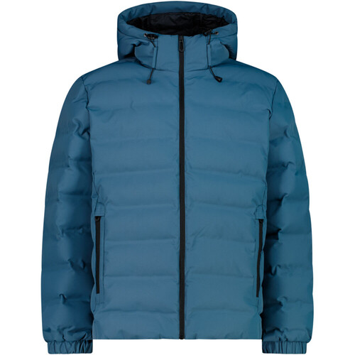 CMP MAN JACKET FIX HOOD azul