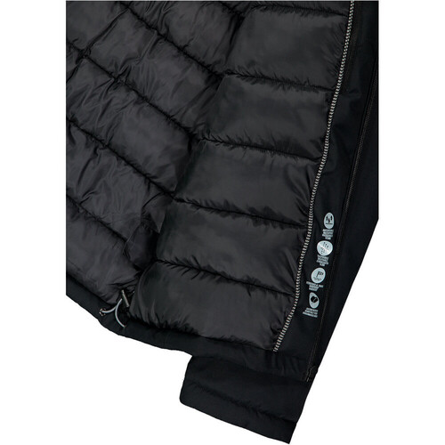 CMP MAN JACKET FIX HOOD negro