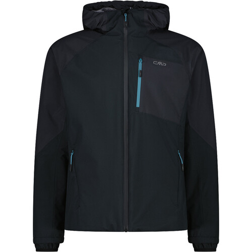 CMP MAN JACKET FIX HOOD negro