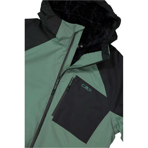 CMP MAN JACKET FIX HOOD verde