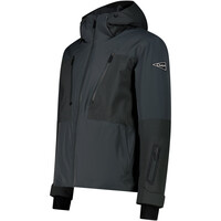 Cmp chaqueta impermeable insulada hombre MAN JACKET FIX HOOD VERDE vista detalle