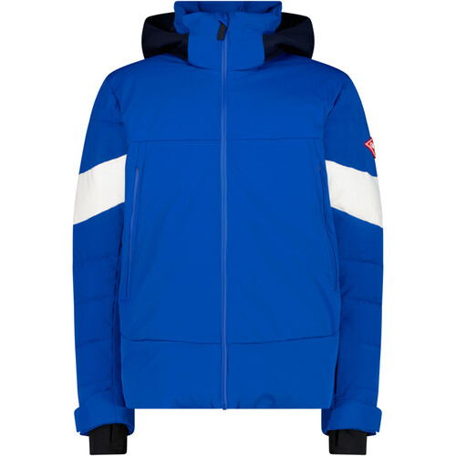 CMP MAN JACKET ZIP HOOD azul
