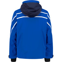 Cmp chaqueta impermeable insulada hombre MAN JACKET ZIP HOOD AZUL vista trasera