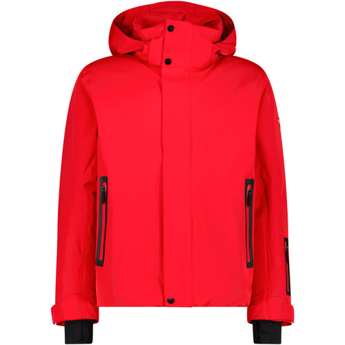 CMP MAN JACKET ZIP HOOD rojo