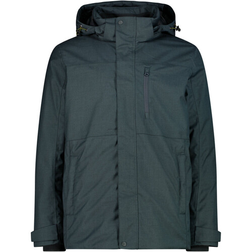 CMP MAN JACKET ZIP HOOD verde