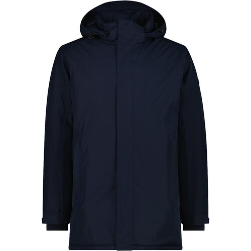 CMP MAN PARKA ZIP HOOD azul
