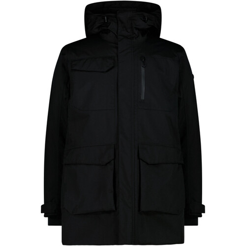 CMP MAN PARKA ZIP HOOD negro